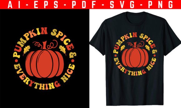 Autumn Fall T-Shirt Design Graphics Review