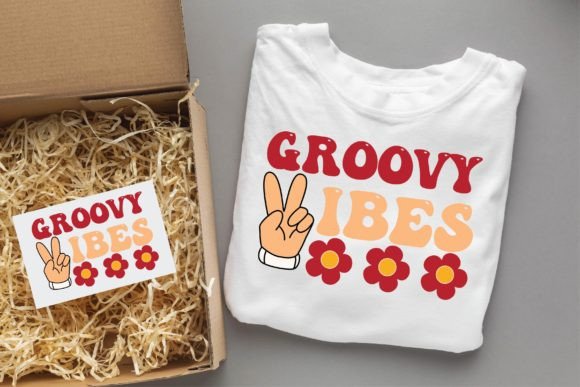 Groovy Vibes Groovy Svg Design Graphics Review