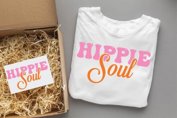 Hippie Soul Valentine Groovy Graphics for T-Shirt Designs