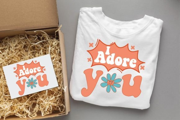I Adore You Baby Groovy Svg Design Graphics