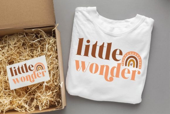 Little Wonder Groovy Svg Design: Graphics & T-Shirt Designs