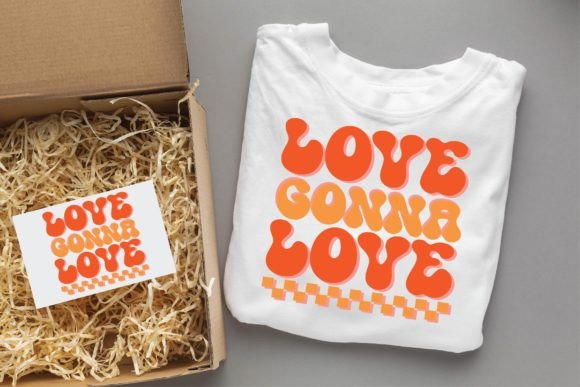 Love Gonna Love Valentine Groovy Svg Graphics & T-Shirt Designs