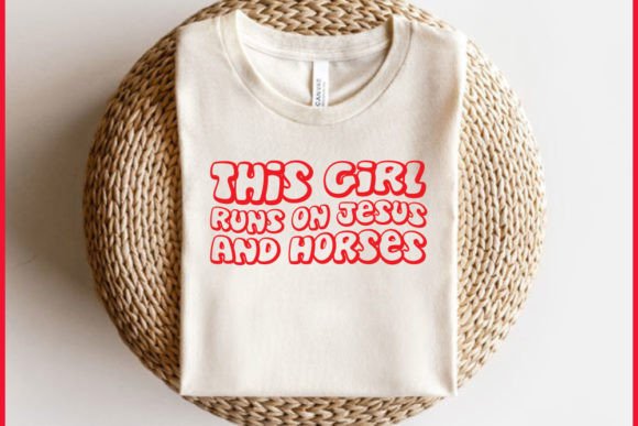 Retro Horse T-shirt Design, This Girl Review