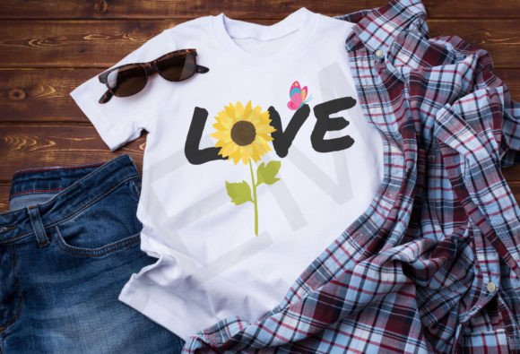 Sunflower Quote Svg for Graphics & T-Shirt Designs